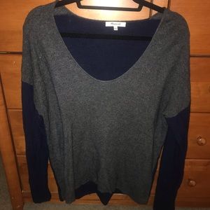 Madewell Color Block Sweater
